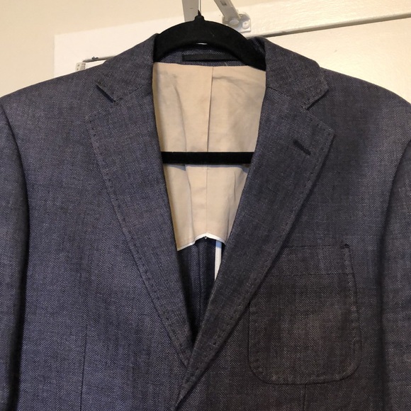 Linen blazer - Picture 2 of 8